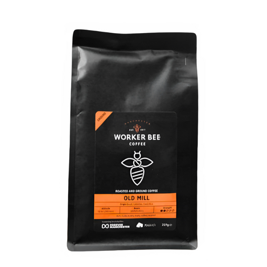 Special Offer - Old Mill Ground for Cafetierre & Filter 227g Was £9.25 Now £6.94